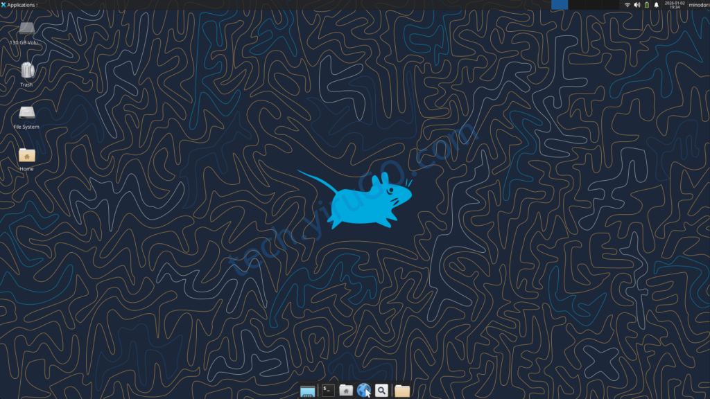 우분투 원격 데스크톱 xfce 화면